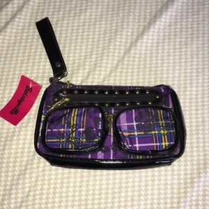 Betseyville plaid wristlet